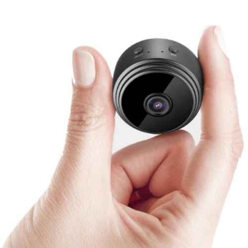 Mini Câmera Espiã Magnética Wifi 1080P FullHD - Case Celulares