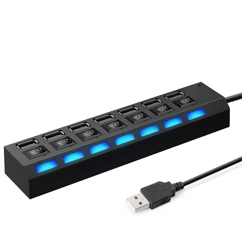 USB Hub 3.0 e 2.0. - Case Celulares