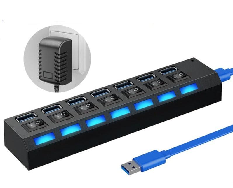 USB Hub 3.0 e 2.0. - Case Celulares