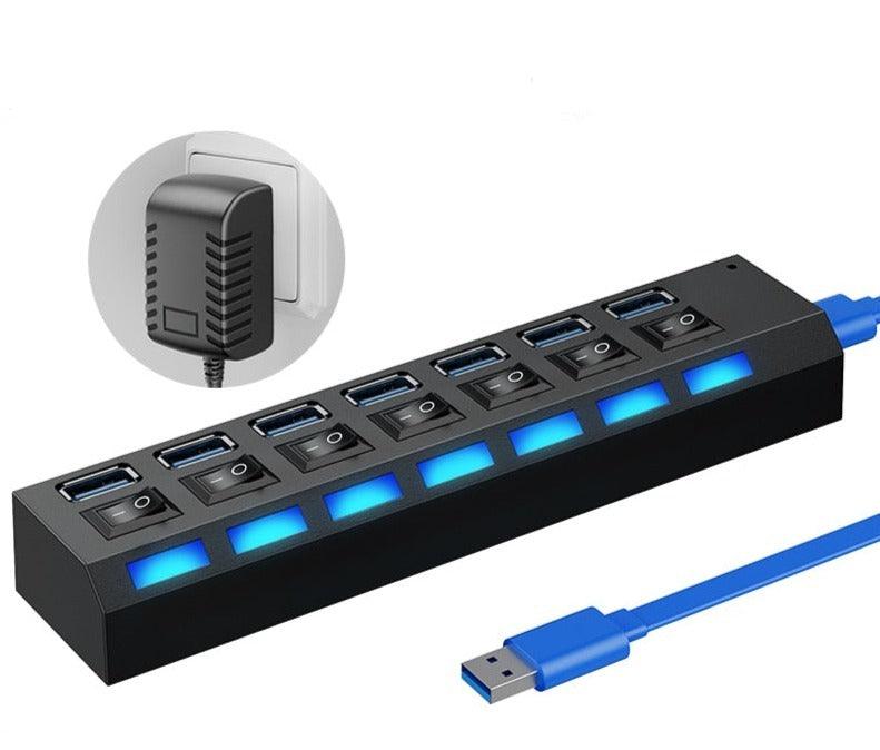 USB Hub 3.0 e 2.0. - Case Celulares