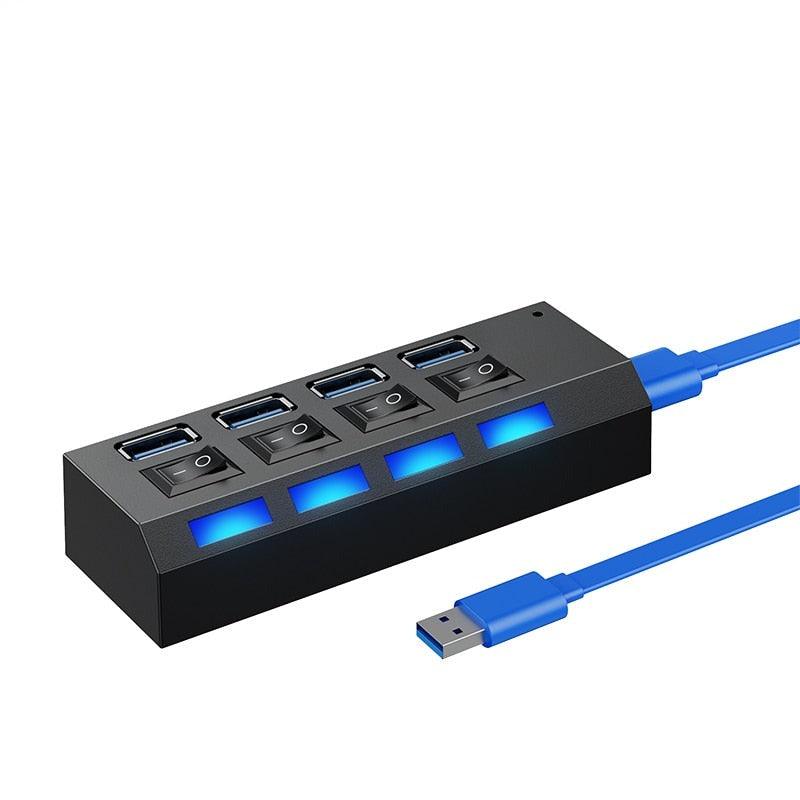 USB Hub 3.0 e 2.0. - Case Celulares