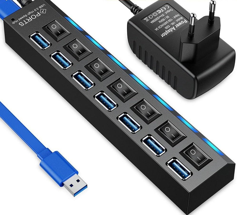 USB Hub 3.0 e 2.0. - Case Celulares