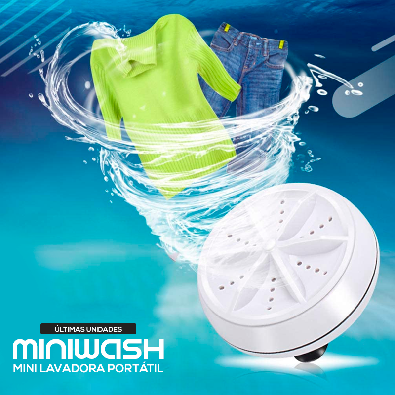 Maquina de Lavar Roupas e Louças Portátil | MiniWash - Case Celulares