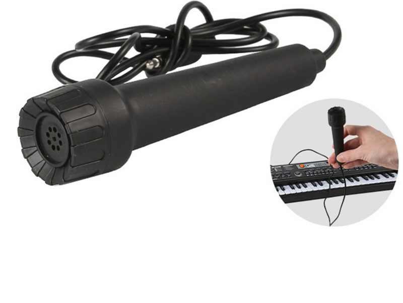 Mini Piano Portátil USB Digital 61 Teclas Elétrico+Microfone/SK-19 - Case Celulares