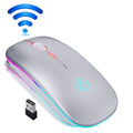 Mouse sem fio Recarregável Gamer 1.600 DPI USB/OregonMouse - Case Celulares