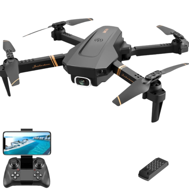 Drone Profissional Quadcopter Com Wifi e Controle Remoto - Case Celulares